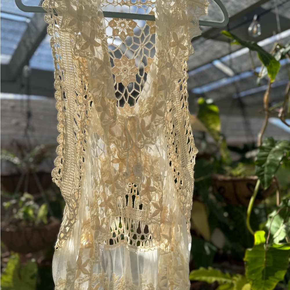 Pink Melo Crochet Top